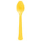 Buy Plasticware Yellow Sunshine Plastic Spoons, 20 Count sold at Party Expert
