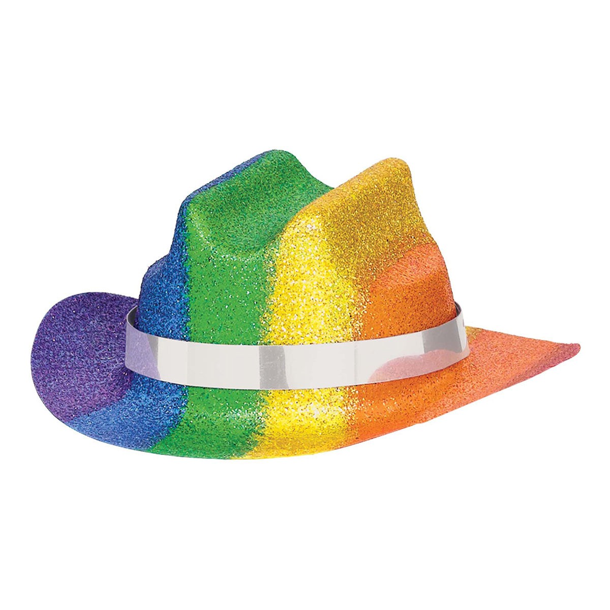 AMSCAN CA Pride Pride Mini Rainbow Cowboy Hat 013051441654