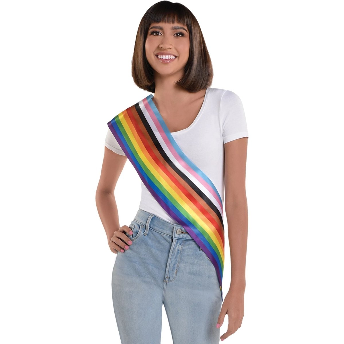AMSCAN CA Pride Pride Rainbow Sash 192937319192