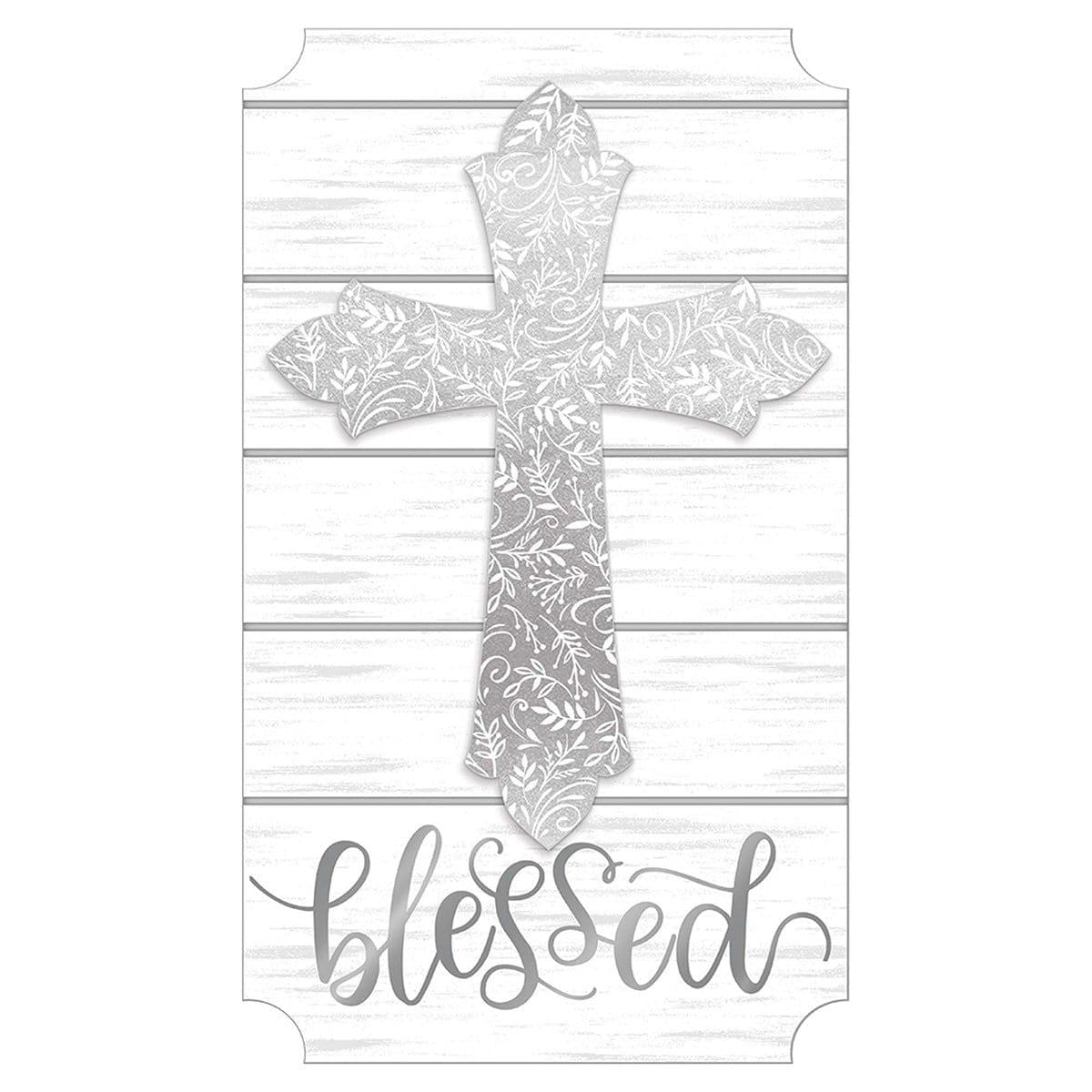 Buy Religious Blessed Sign sold at Party Expert