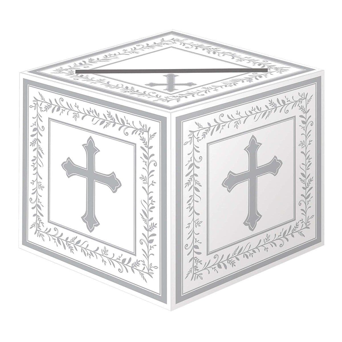 Buy Religious Cross Card Holder Box sold at Party Expert