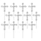 Buy Religious Cross Picks 12/pkg sold at Party Expert