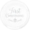 Buy Religious First Communion Round Platter sold at Party Expert