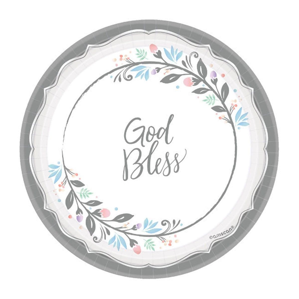 Buy Religious Holy Day - Plate 7 In. 18/pkg sold at Party Expert