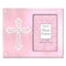 Buy Religious Metal Frame With Cross 4 X 5 In. - Pink sold at Party Expert