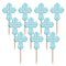 Buy Religious Religious Party Picks - Blue 36/pkg. sold at Party Expert