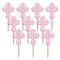 Buy Religious Religious Party Picks - Pink 36/pkg. sold at Party Expert
