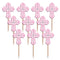 Buy Religious Religious Party Picks - Pink 36/pkg. sold at Party Expert