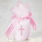 Buy Religious Votive Candle with Pink Cross sold at Party Expert