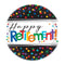 Buy Retirement Officially Retired - Round Plates 7 In. 8/pkg. sold at Party Expert