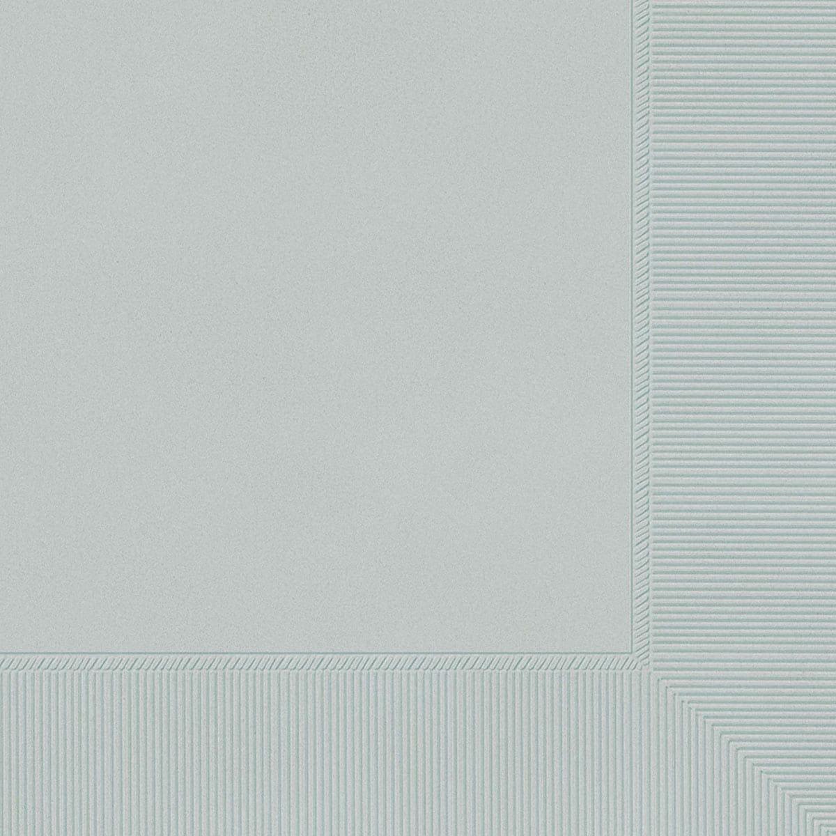 Buy Silver Lunch Napkins, 40 Count sold at Party Expert