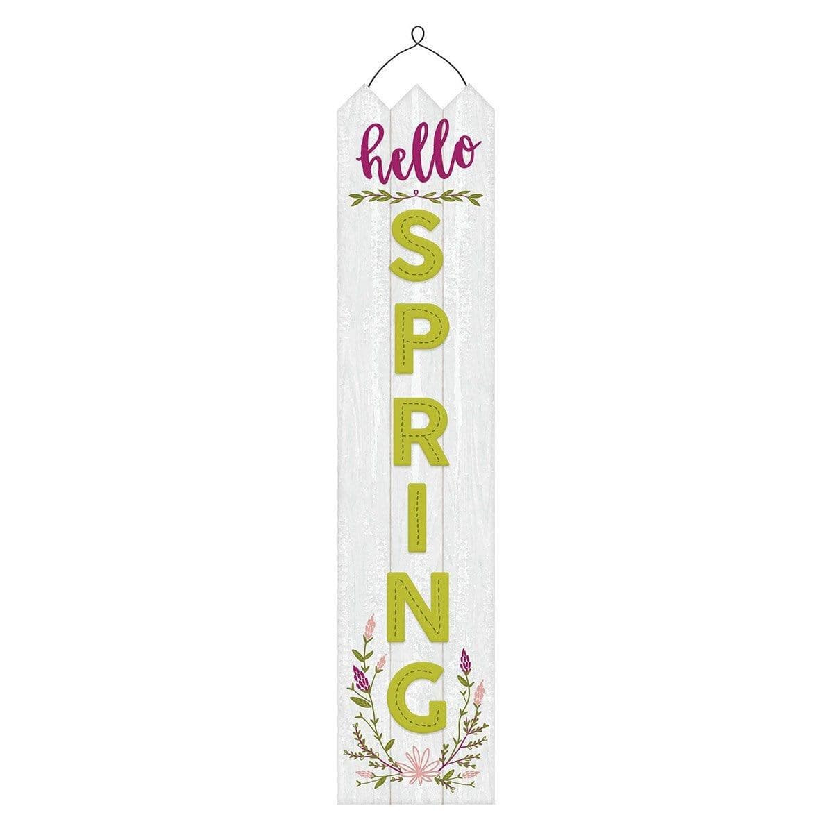 Buy Spring Hello Spring Sign sold at Party Expert