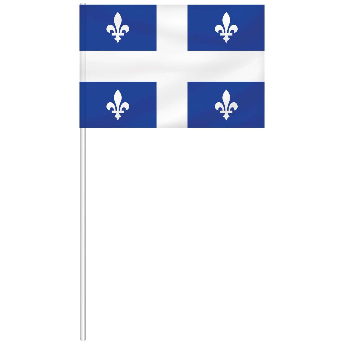 AMSCAN CA St-Jean-Baptiste Quebec Flag, 4 x 6 Inches, 1 Count