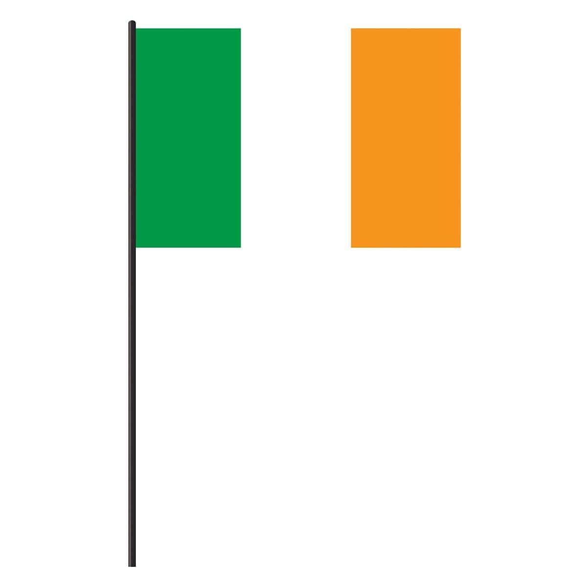 Buy St-Patrick Large Irish Flag 12 X 18 In. sold at Party Expert