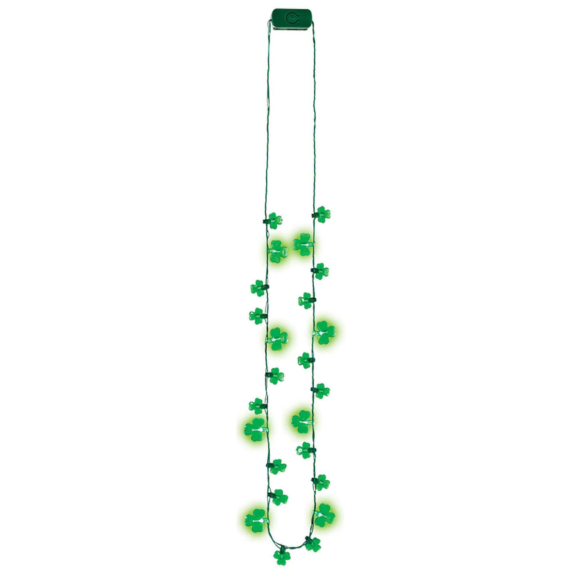 AMSCAN CA St-Patrick St-Patrick's Day Light-Up Necklace, 1 Count