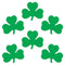 BEISTLE COMPANY St-Patrick St-Patrick's Day Shamrock Cutouts Decorations, 6 Count