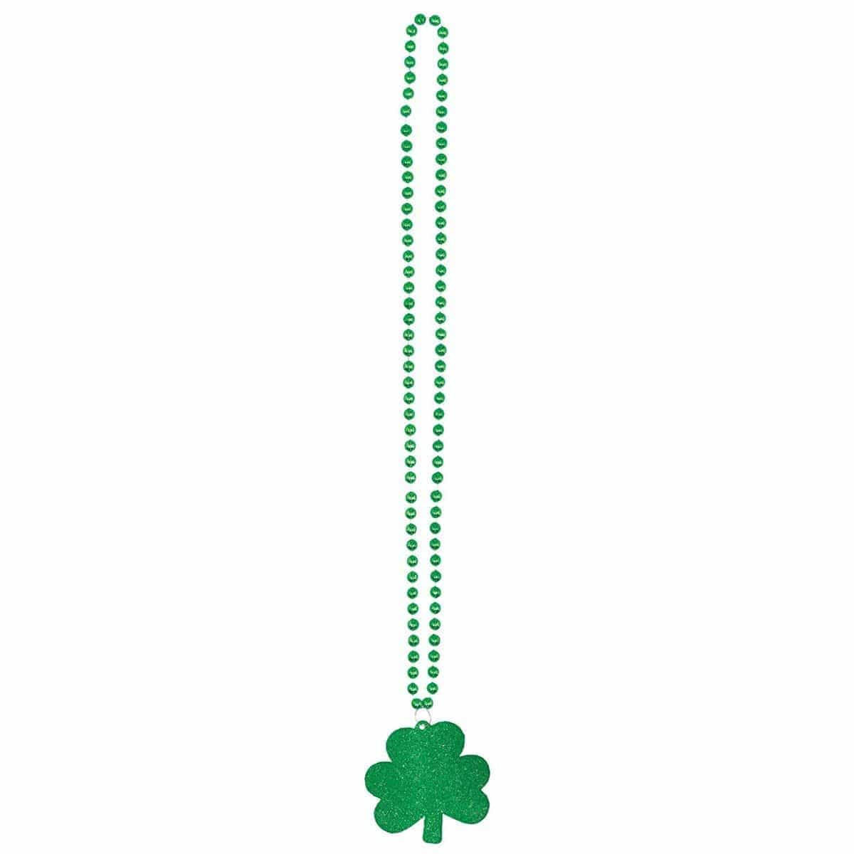 Buy St-Patrick Shamrock Necklace sold at Party Expert