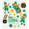 AMSCAN CA St-Patrick St-Patrick's Day Window Decoration Kit, 17 x 12 Inches, 1 Count