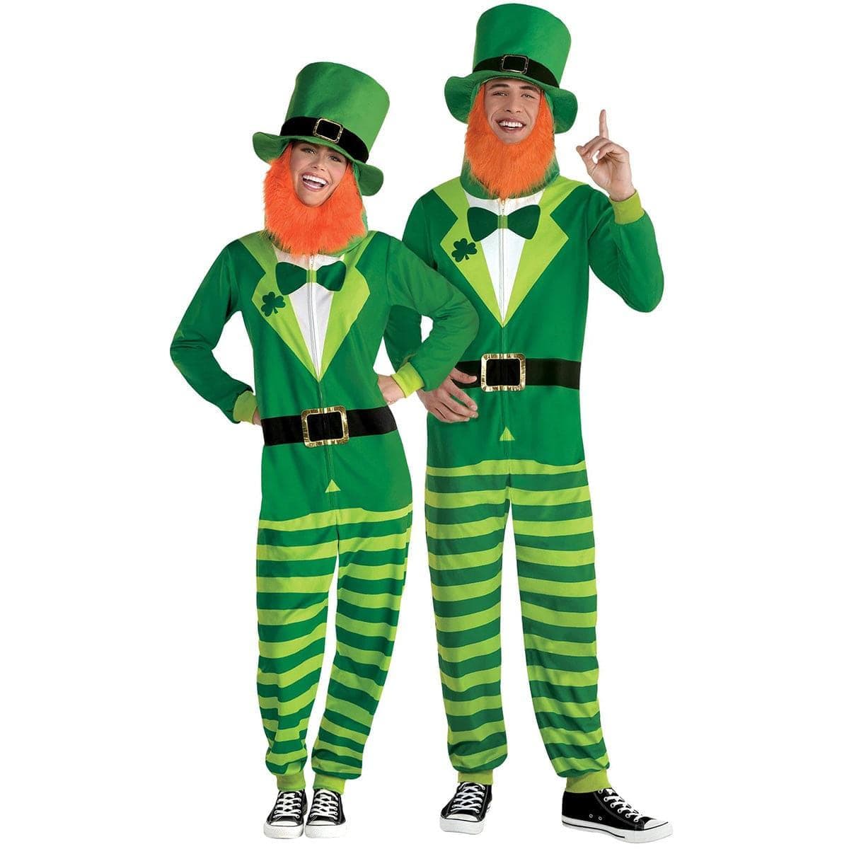 AMSCAN CA St-Patrick St Patrick's Day Zipster for Adults