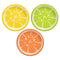 Buy Summer Tutti Frutti paper plates 7 inches, 8 per package sold at Party Expert
