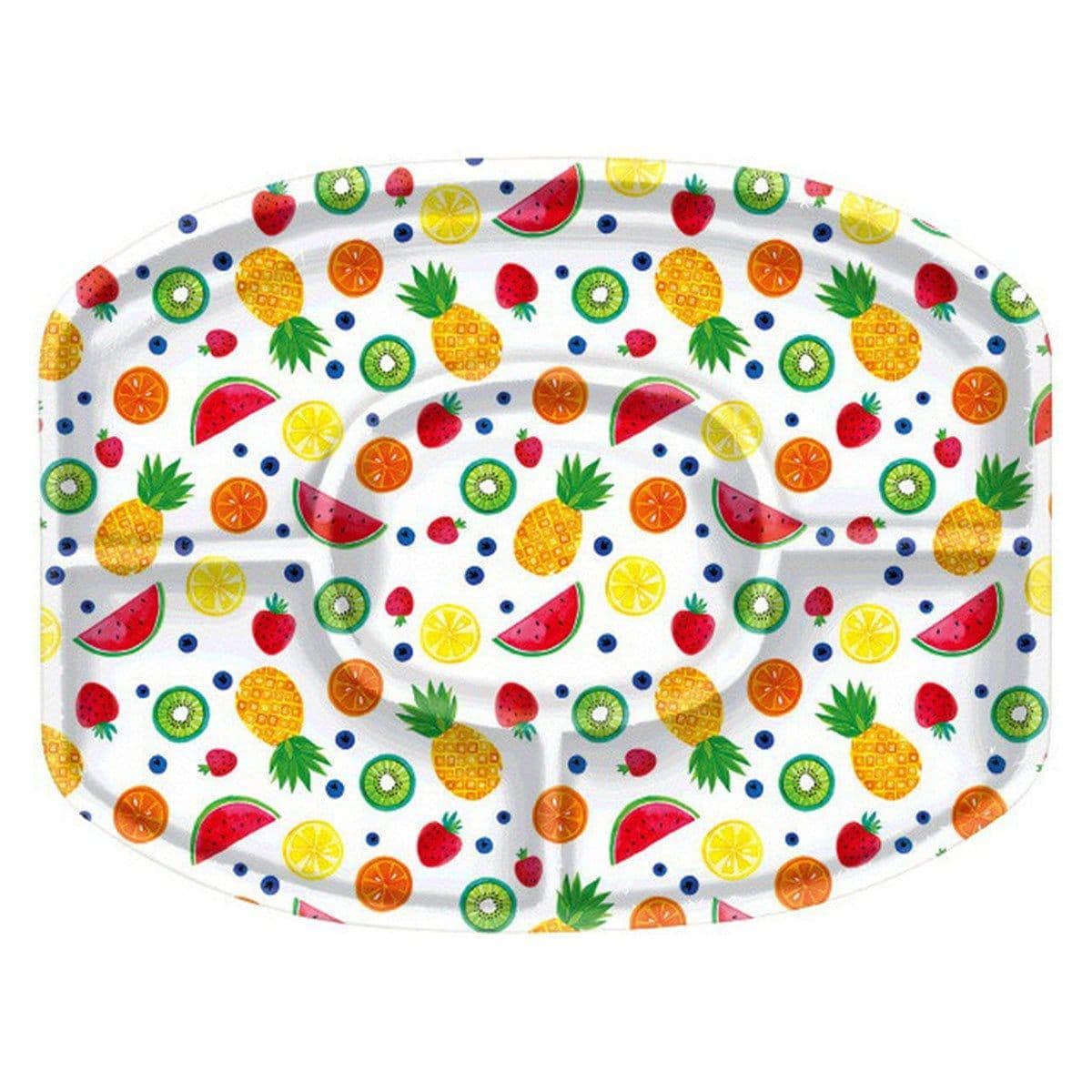 Buy Summer Tutti Frutti sectional platter sold at Party Expert