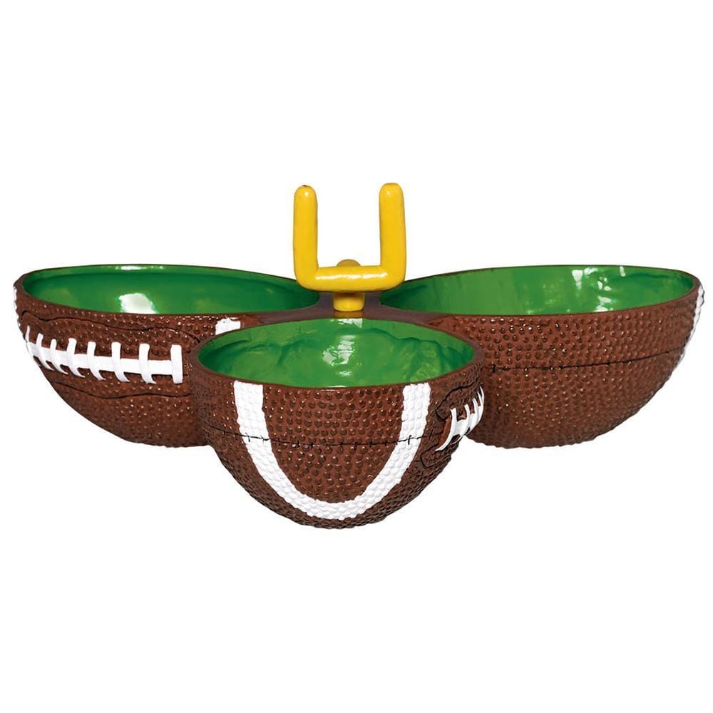 Buy Superbowl Condiment Dish Football sold at Party Expert