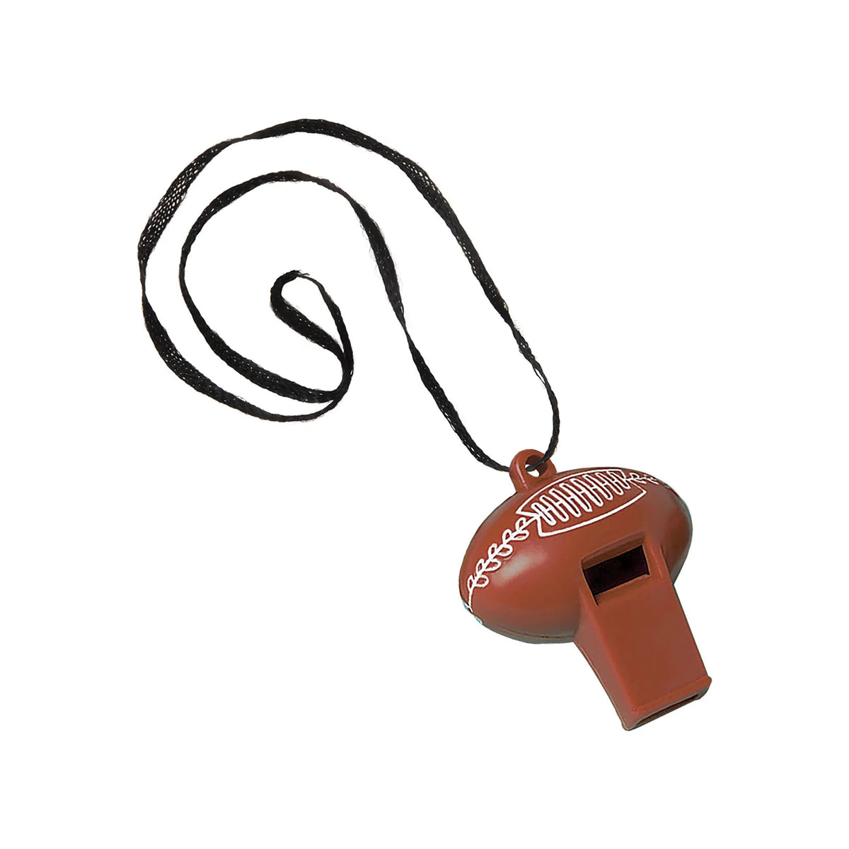 AMSCAN CA Superbowl Football Whistle, 12 Count