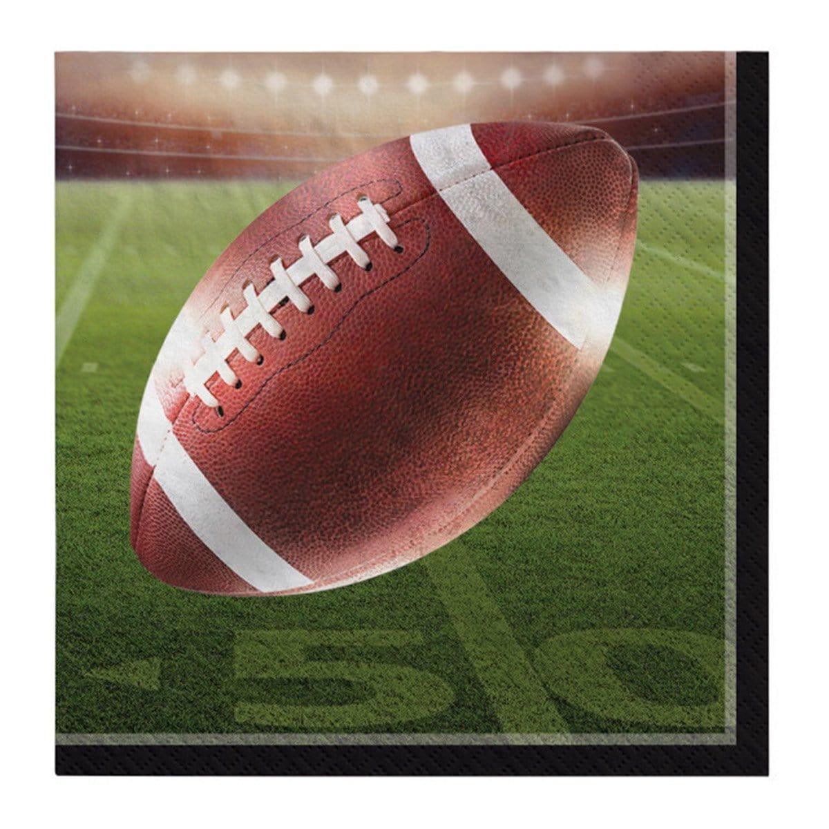 Buy Superbowl Game On Beverage Napkins, 36 Count sold at Party Expert