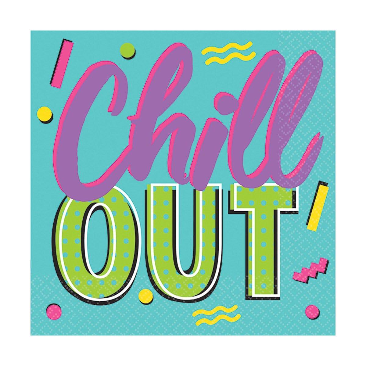 Buy Theme Party Awesome Party Beverage Napkins, 16 per Package sold at Party Expert