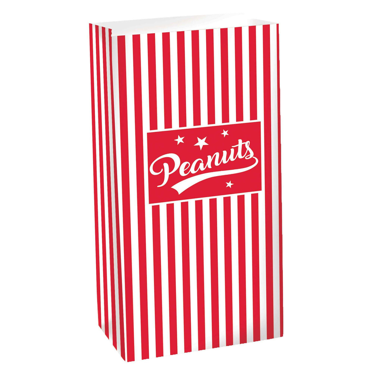 AMSCAN CA Theme Party Baseball Paper Bags, 12 Count
