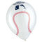 AMSCAN CA Theme Party Baseball Printed Latex Balloons, 12 Inches, 6 Count