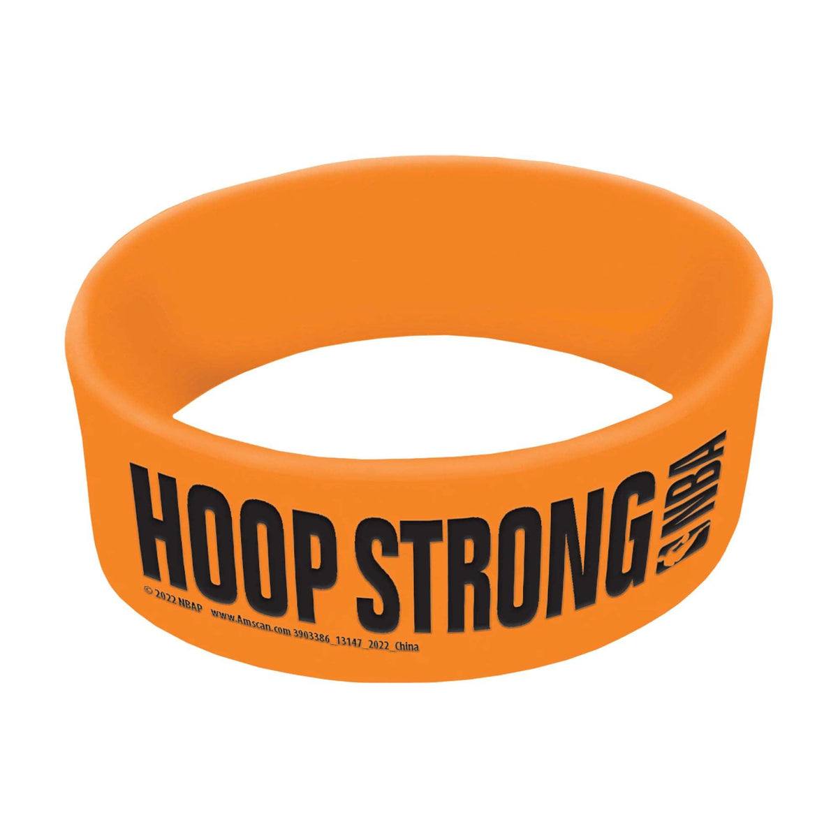 AMSCAN CA Theme Party Basketball NBA Cuff Band Favour, 1 x 4 Inches, 6 Count