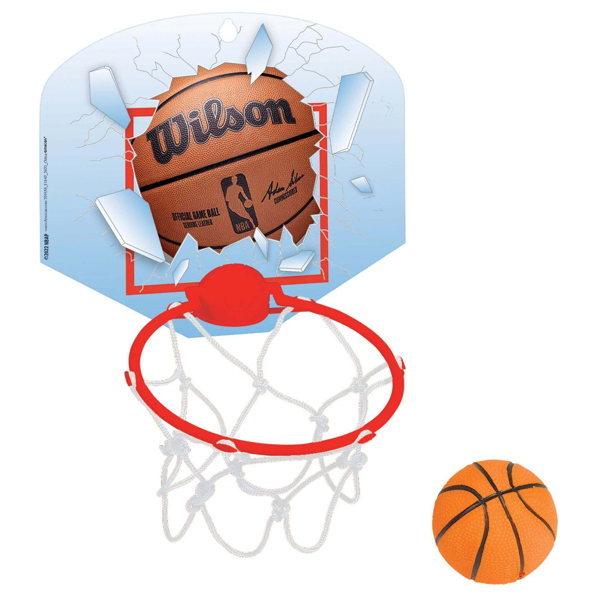 AMSCAN CA Theme Party Basketball NBA Hoop Game Favour, 2 x 6 Inches, 1 Count