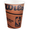 AMSCAN CA Theme Party Basketball NBA party paper cups, 9 Oz, 18 Count