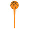 AMSCAN CA Theme Party Basketball Plastic Picks, 3 Inches, 36 Count