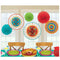 AMSCAN CA Theme Party Fiesta Paper Fan Decoration Kit, 6 Count