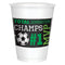 Buy Theme Party Goal Getter Plastic Cups 16 Ounces, 8 per Package sold at Party Expert