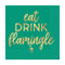Buy Theme Party Gold Aloha Green Beverage Napkins, 16 per Package sold at Party Expert