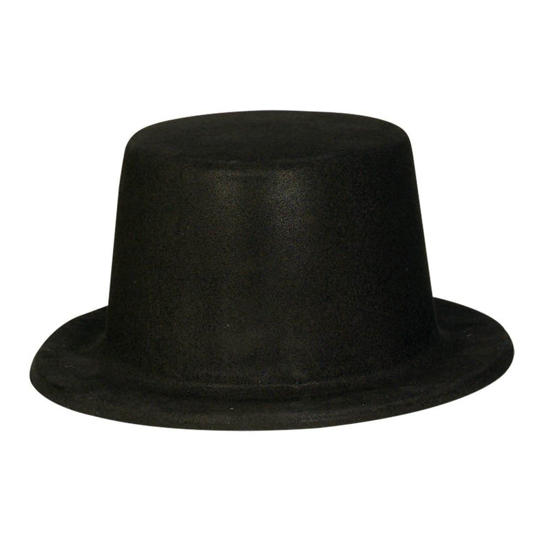 Buy Theme Party Hollywood Black Felt Top Hat for Adults sold at Party Expert