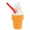 AMSCAN CA Theme Party Ice Cream Sippy Cup, 8 Oz, 1 Count