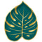 Buy Theme Party Key West Leaf Plates, 8 per Package sold at Party Expert