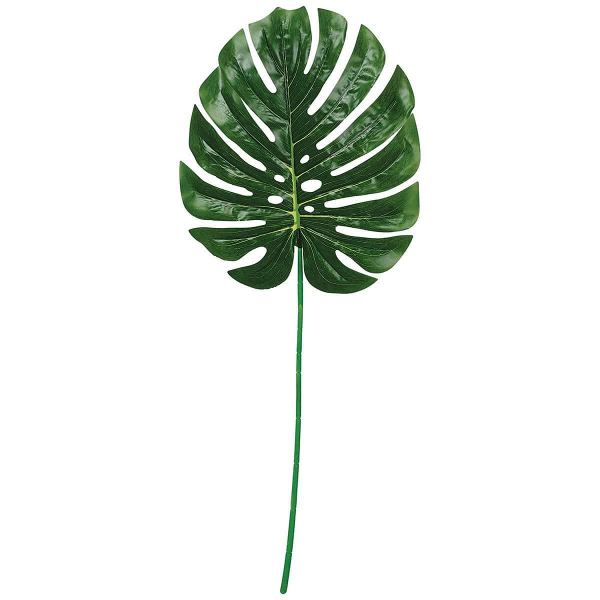 AMSCAN CA Theme Party Palm Leaf, 29.5 in, Plastic, 3 Count