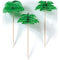 Buy Theme Party Palm Tree Honeycomb Picks, 12 per Package sold at Party Expert