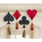 Buy Theme Party Roll The Dice Honeycomb Decorations with Tassels, 4 per Package sold at Party Expert