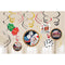 Buy Theme Party Roll The Dice Swirl Decorations, 12 per Package sold at Party Expert