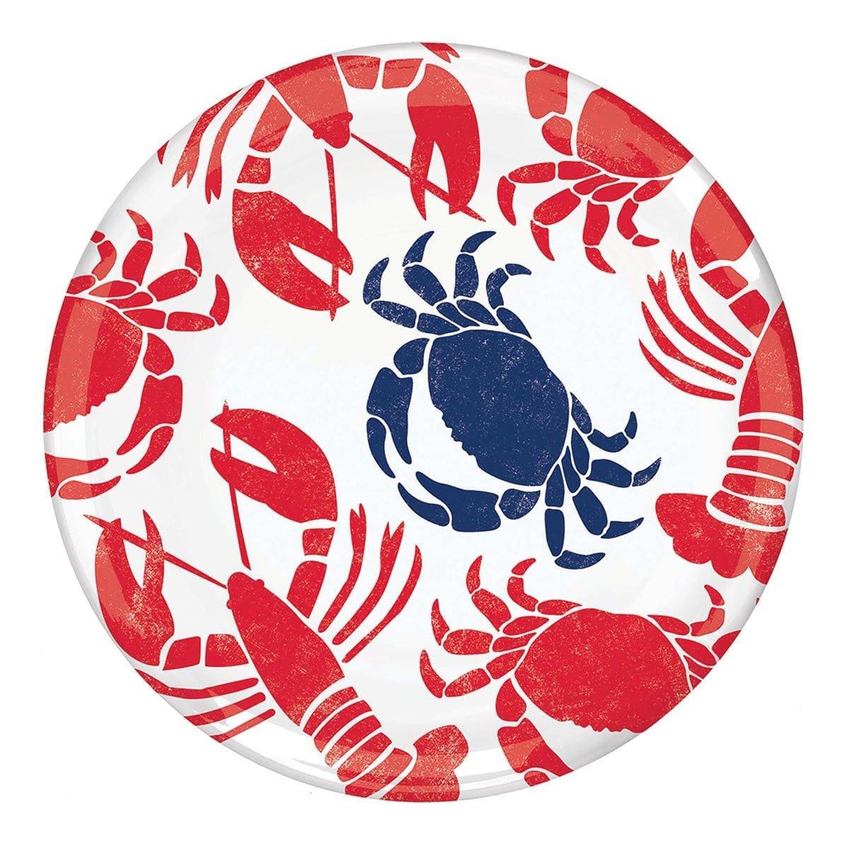 Buy Theme Party Seafood Round Platter sold at Party Expert