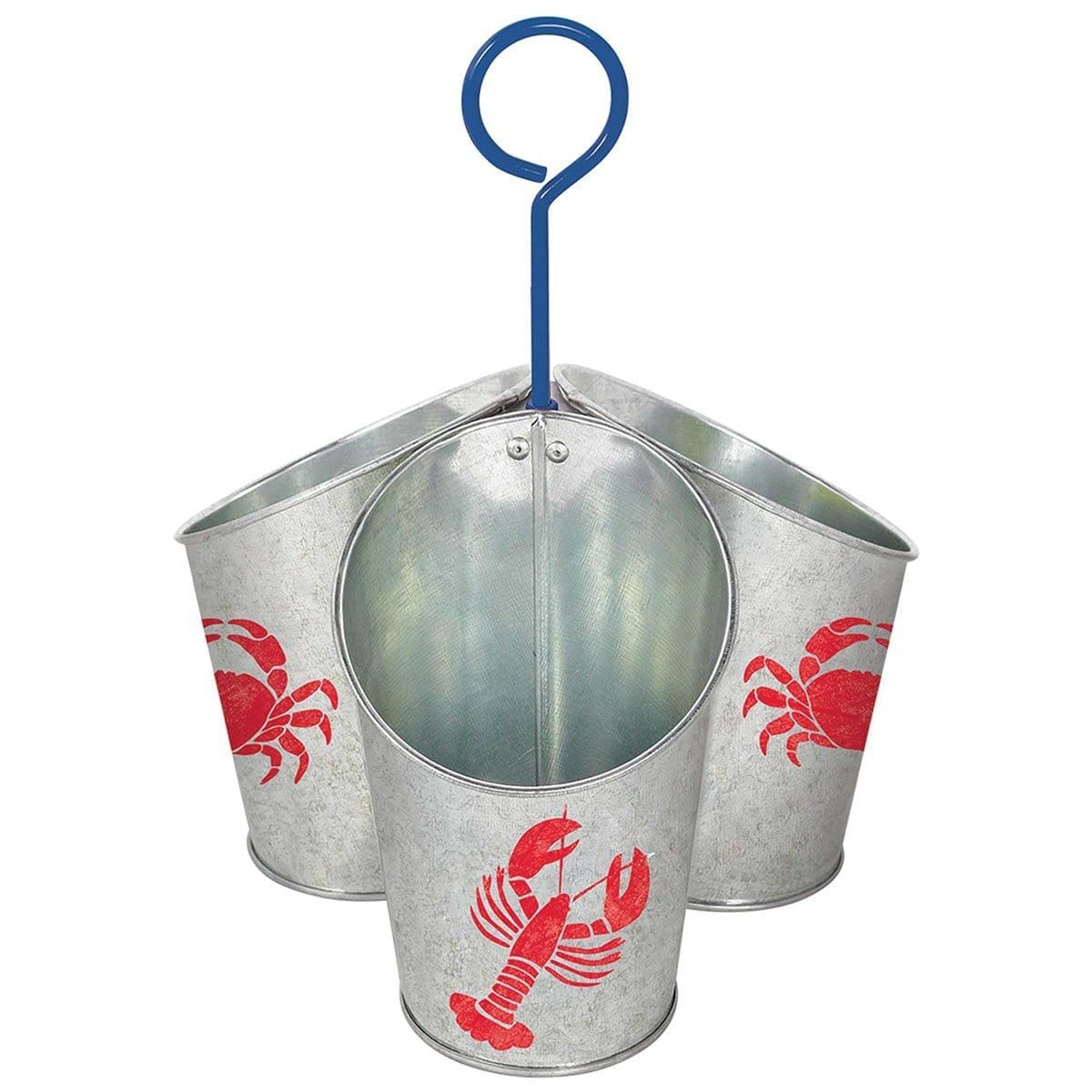 Buy Theme Party Seafood Utensil Caddy sold at Party Expert