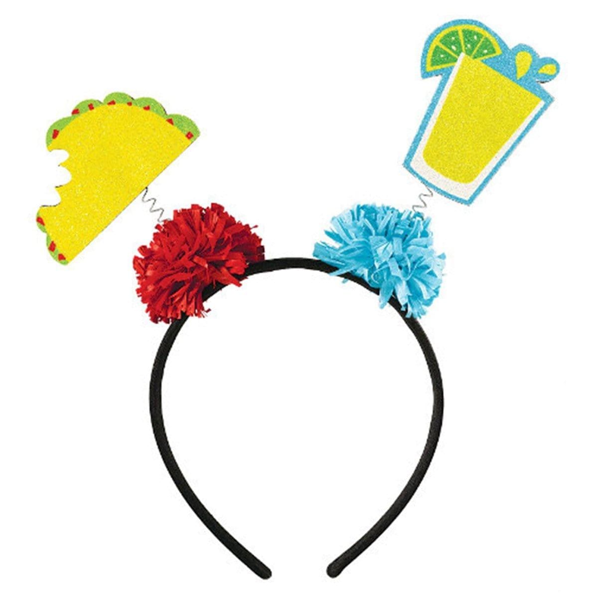 Buy Theme Party Taco & Tequilla Headband for Adults sold at Party Expert