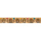 AMSCAN CA Theme Party Vintage Tiki Fringe Banner, 70 x 9 Inches, 1 Count