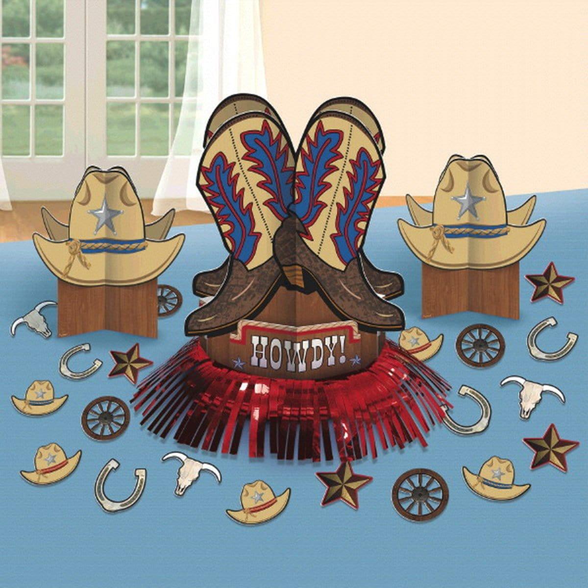 Buy Theme Party Western Table Decorating Kit sold at Party Expert